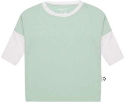 Awakind Junior Unisex Bamboo 3/4 Top (Size 10-11) - Sage