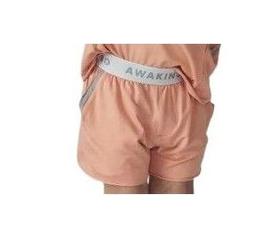 Awakind Junior Unisex Bamboo Shorts (Size 2-3) - Safron