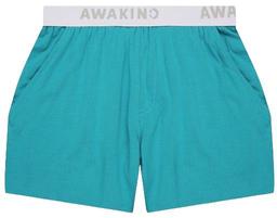 Awakind Junior Unisex Bamboo Shorts (Size 2-3) - Teal