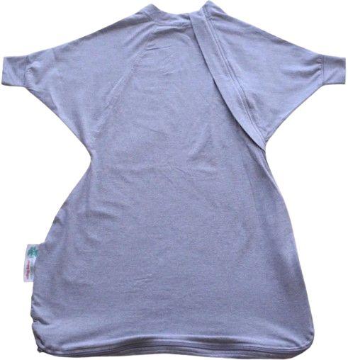 Baby Loves Sleep  Hands In & Out Sleep Suit Premium Cotton All Seasons (6-12M)  - Cool Grey - Over Stock
