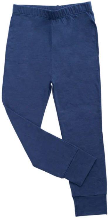 Sweet Cheeks Merino  Baby Merino Leggings  - Navy - Over Stock - 1-2 Years