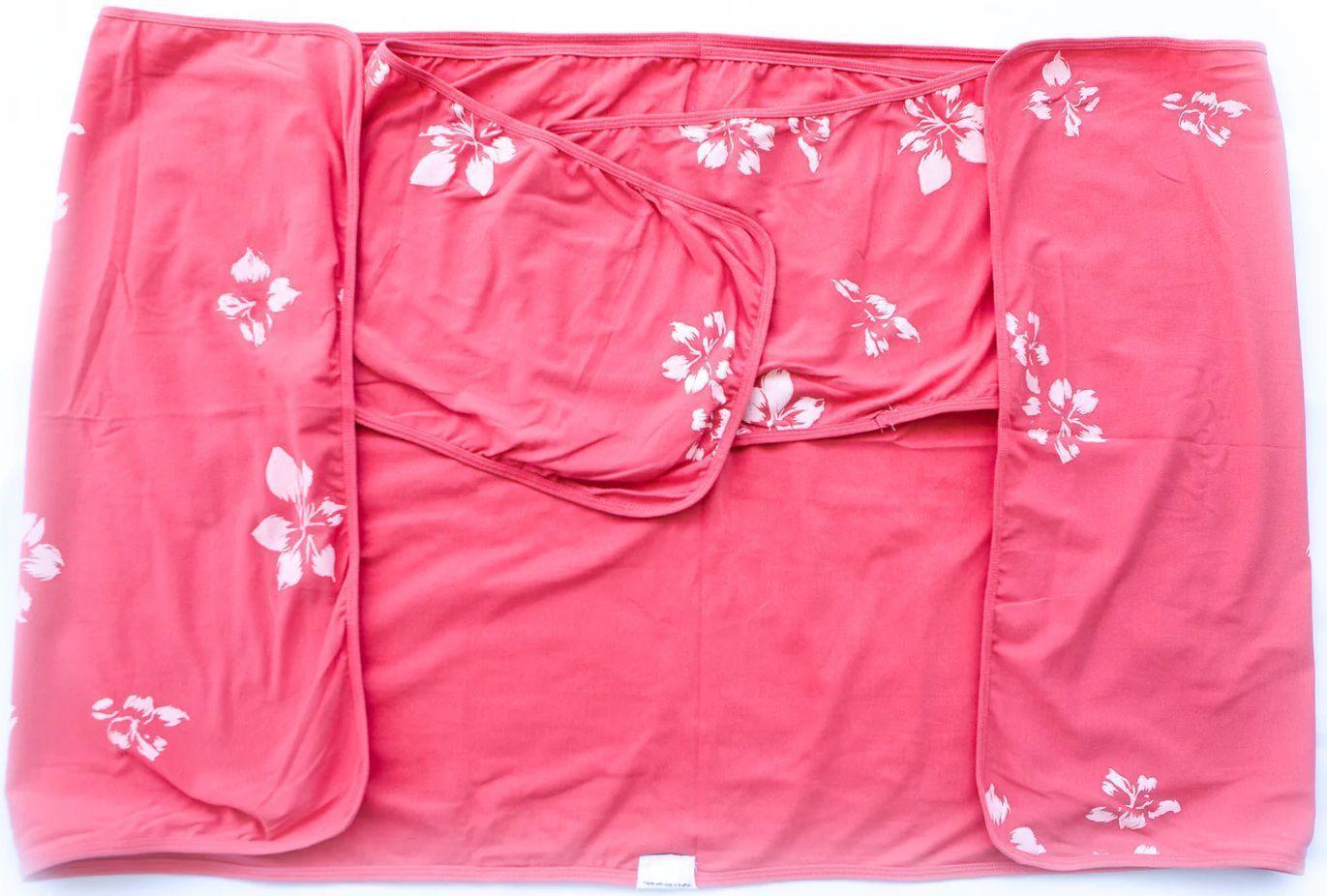 Baby Origami Double  Wrap Swaddling - Floral Watermelon - Over Stock