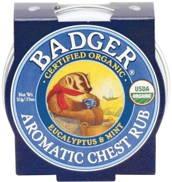 Badger Balm Badger Aromatic Chest Rub - 21g - Default - Brand New