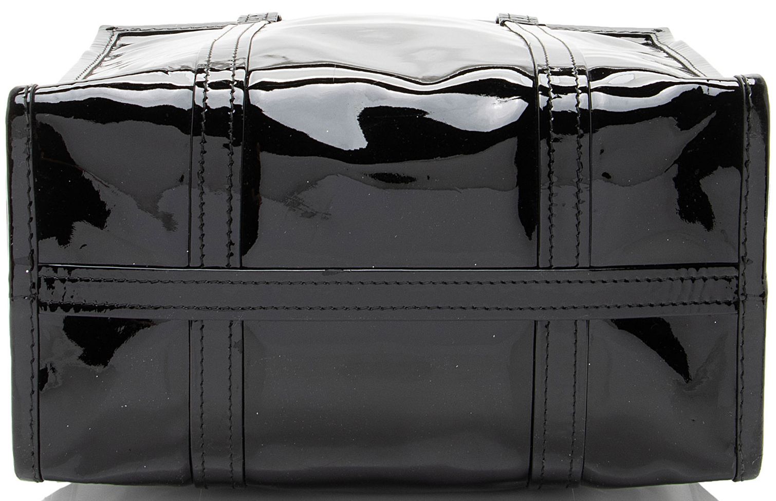 Balenciaga Patent Leather Bazar Small Shopper Tote