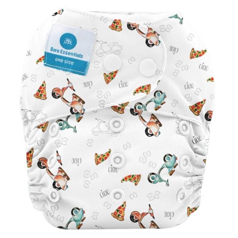 Bare Essentials  One Size Fits Most Cloth Nappy - Italy - Over Stock