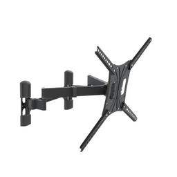 Barkan Full Motion Dual Arm TV Wall Mount 13 - 90 Inch - Black