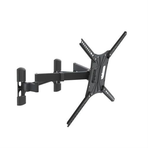 Barkan Full Motion Dual Arm TV Wall Mount 13 - 90 Inch - Black