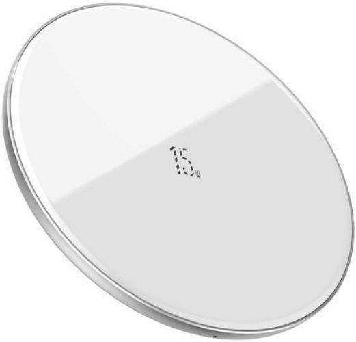 Baseus Simple Wireless Phone Charger 15W - White
