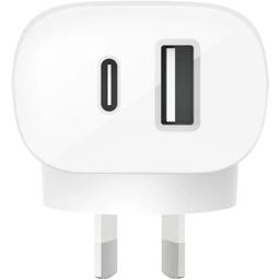 Belkin BOOSTCHARGE™ Dual Wall Charger with PPS 37W (AU) - White