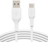 Belkin BoostCharge USB-C to USB-A Cable - White (2m) 6.6ft