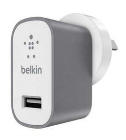 Belkin Mixit Metallic USB-A Wall Charger 2.4AMP - Silver