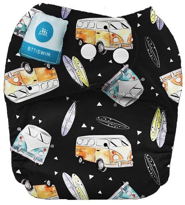 Bitti  Swim Nappy - Bruce - M - Over Stock