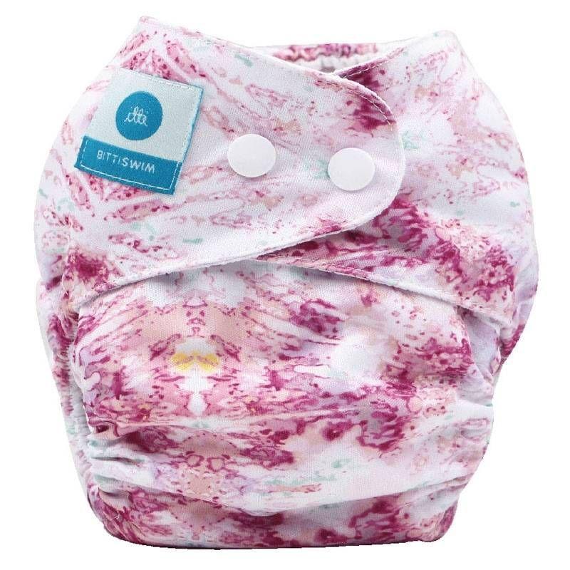 Bitti  Swim Nappy - Coral Swirl - M - Over Stock