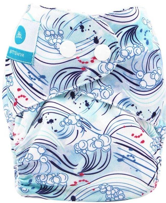 Bitti  Swim Nappy - Curl - S - Over Stock