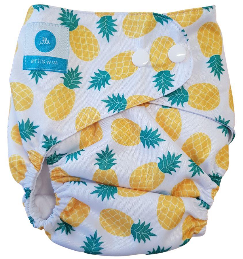 Bitti  Swim Nappy - Pineapple Delight - L - Over Stock