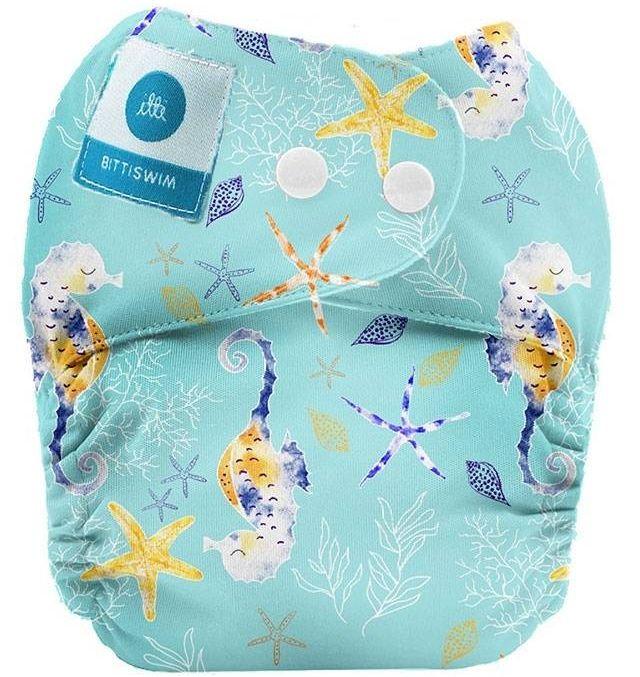 Bitti  Swim Nappy - Seahorse - L - Over Stock