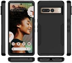 Blacktech Blacktech Commuter Phone Case for Google Pixel 7 Pro - Black - Brand New