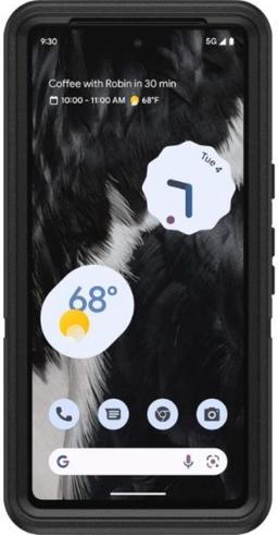 Blacktech Blacktech Defender Phone Case for Google Pixel 7 5G - Black - Brand New