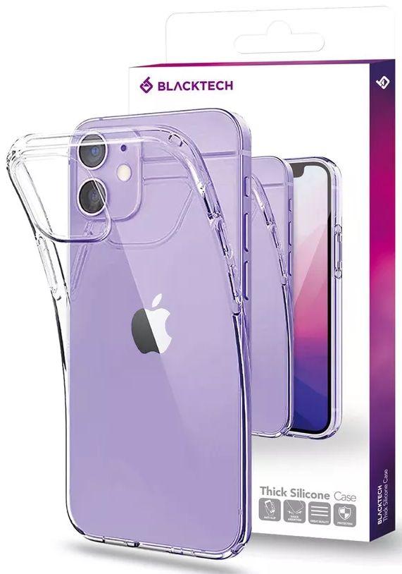 Blacktech Thick Silicone Phone Case for iPhone 11