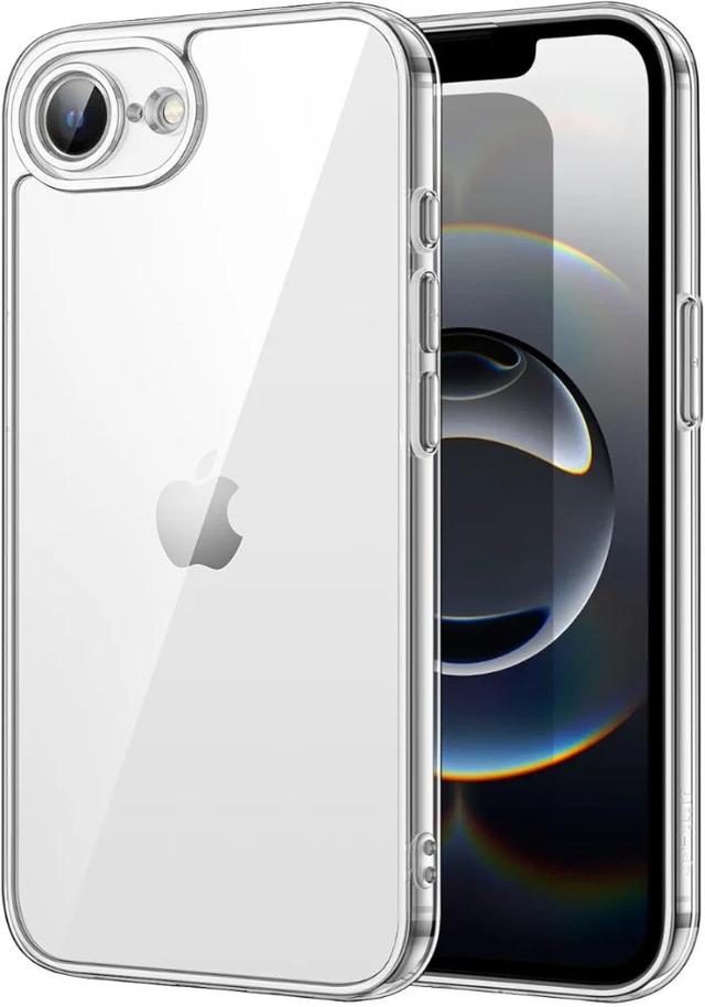 Blacktech Thick Silicone Phone Case with iPhone 16e