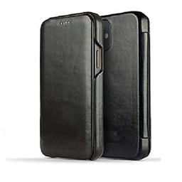 Blacktech Wallet Phone Case for iPhone 12 mini - Black