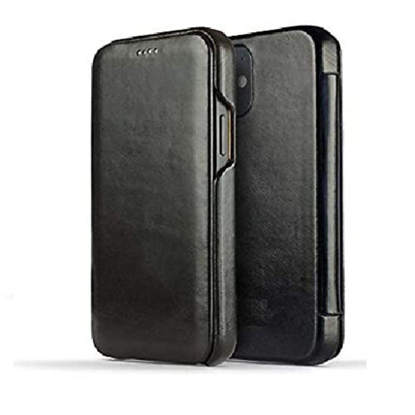 Blacktech Wallet Phone Case for iPhone 12 mini - Black