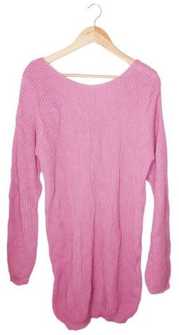 Boohoo Knit Dress M - Pink