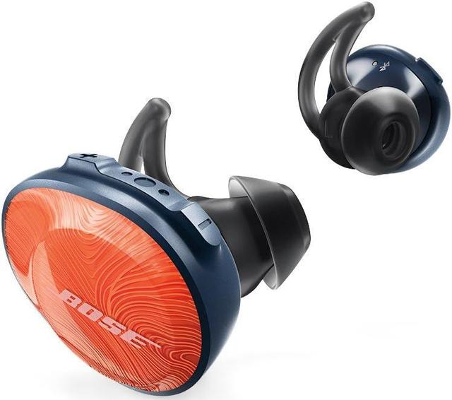 Bose SoundSport Free Wireless In-Ear Headphones in Orange/Blue in Brand New condition