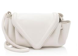 Bottega Veneta Lambskin Beak Crossbody