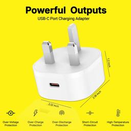 Mini 20W USB-C PD Home Charger AC361UWS (UK Type)