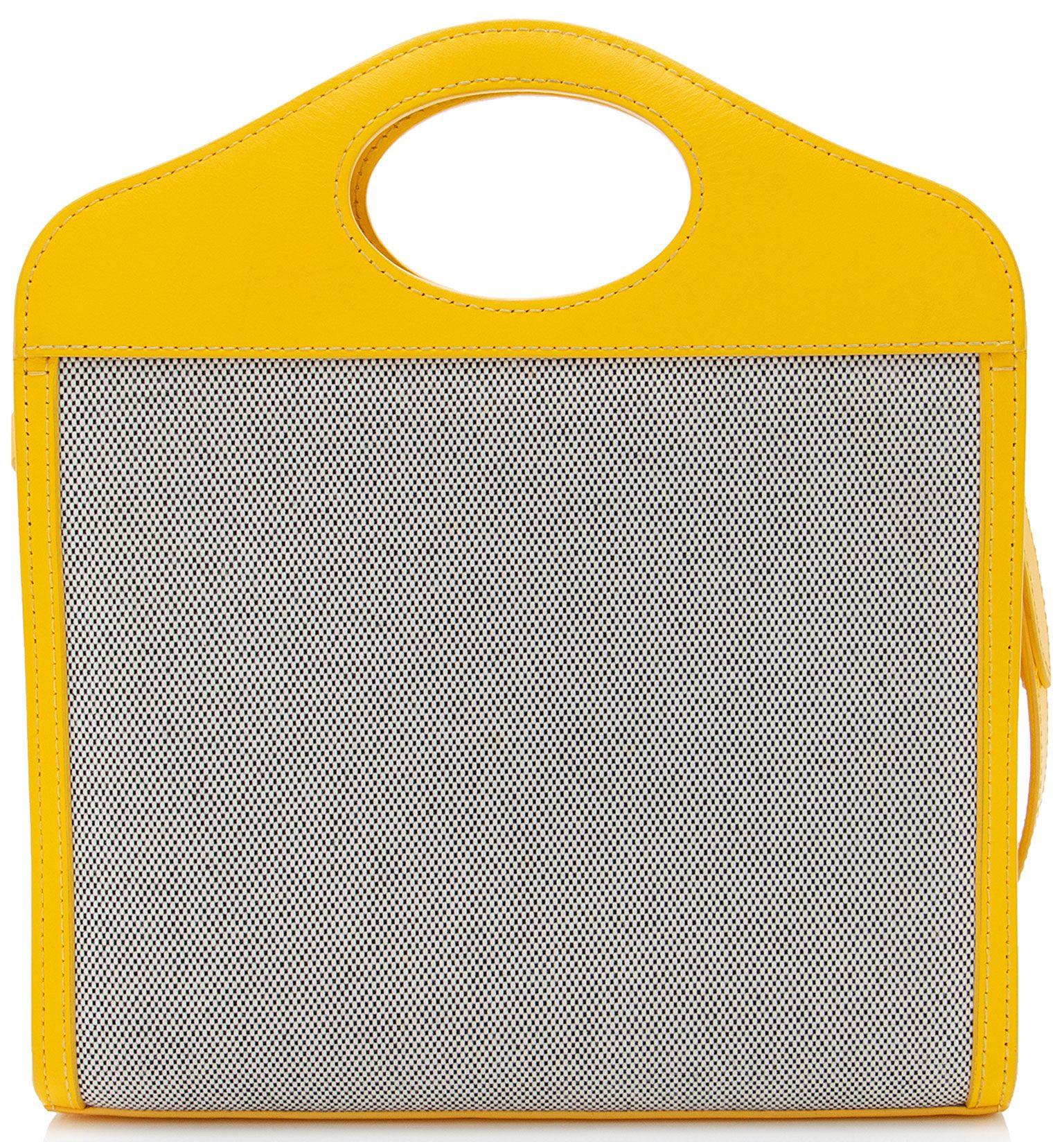 Burberry Canvas Horseferry Mini Pocket Tote