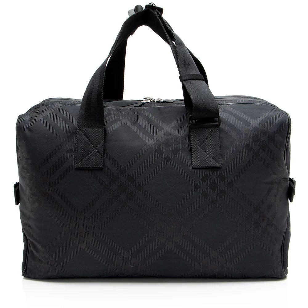 Burberry Econyl Check Weekender