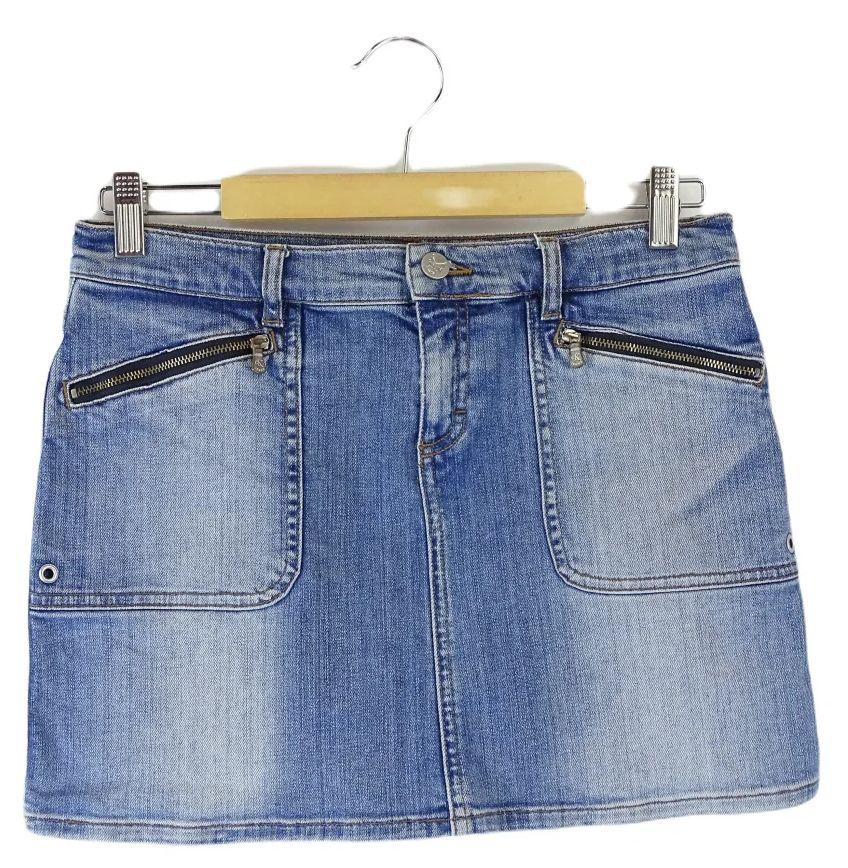 Calvin Klein  Denim Skirt 11 - Blue - Excellent