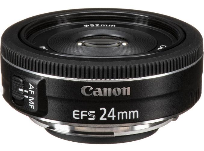 Canon  EF-S 24mm f/2.8 STM Lens - Black - Brand New