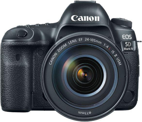 Canon  EOS 5D Mark IV Kit (24-105mm f/4L II) DSLR Camera - Black - Premium
