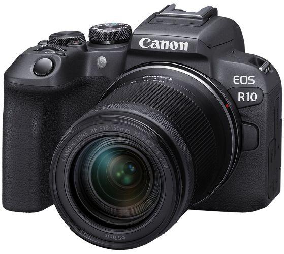 Canon  EOS R10 Mirrorless Camera with 18-150mm Lens - Black - Premium