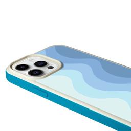 Caseco MagSafe iPhone 13 Pro Max Blue Wave Case