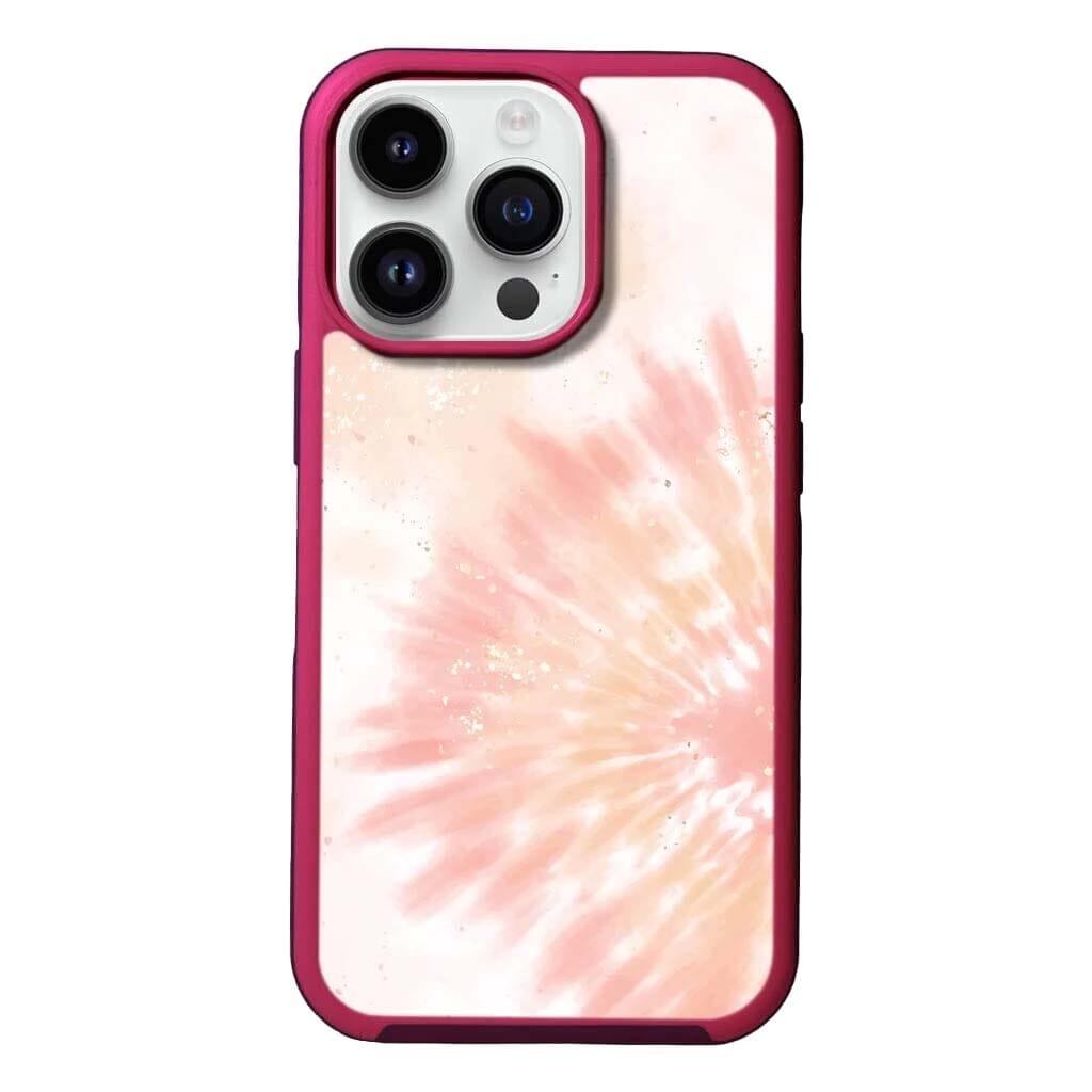 Refurbished Caseco MagSafe iPhone 13 Pro Max Orange Tie Dye Case - Reebelo Australia