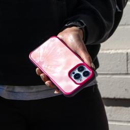 Caseco MagSafe iPhone 13 Pro Pink Tie Dye Case