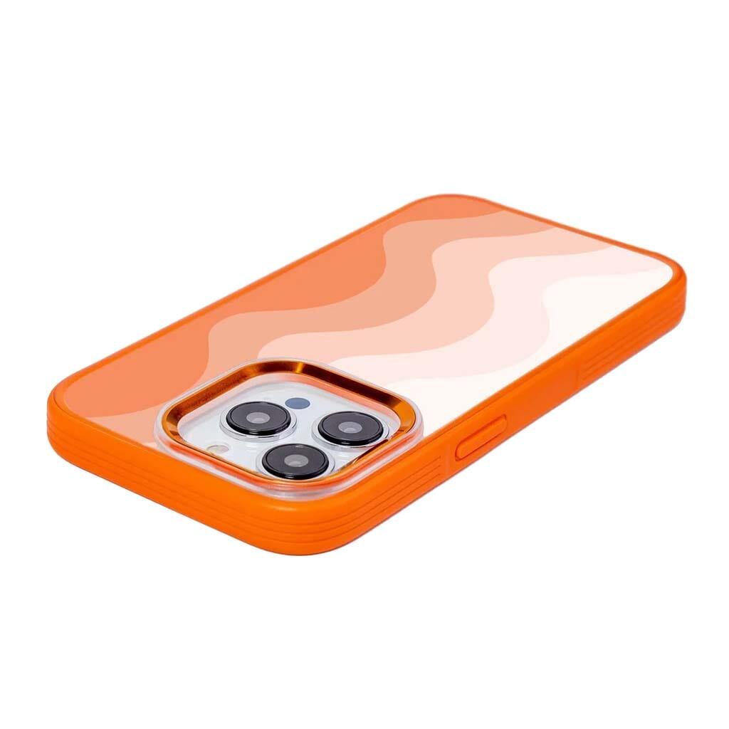Refurbished Caseco MagSafe iPhone 14 Pro Max Orange Wave Case - Reebelo Australia