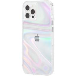Case-Mate Antimicrobial Case for iPhone 12 Pro Max - Soap Bubble