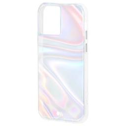 Case-Mate Antimicrobial Case for iPhone 12 Pro Max - Soap Bubble