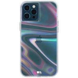 Case-Mate Antimicrobial Case for iPhone 12 Pro Max - Soap Bubble