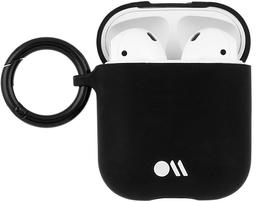 Case-Mate Flexible Case for Airpods Series 1 and 2 - Black