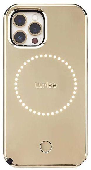 Case-Mate  LuMee Halo Phone Case for iPhone 12/12 Pro - Gold Mirror - Brand New
