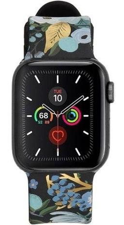 Case-Mate Rifle Paper Co. Apple Watch Band (42-44mm) - Garden Party Blue