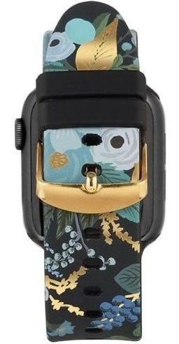 Case-Mate Rifle Paper Co. Apple Watch Band (42-44mm) - Garden Party Blue