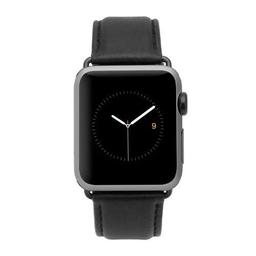 Case-Mate Signature Leather Apple Watch (Band 42-44mm) - Black