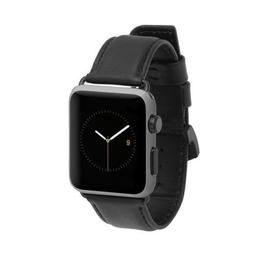 Case-Mate Signature Leather Apple Watch (Band 42-44mm) - Black