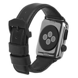 Case-Mate Signature Leather Apple Watch (Band 42-44mm) - Black